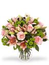 Bouquet di gigli e rose